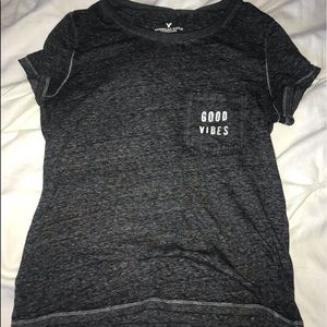 American Eagle Good Vibes Tee